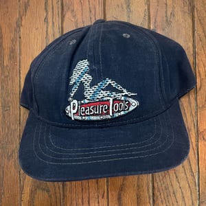 Vintage Pleasure Tools Sexy Lady Snapback Hat Baseball Cap USA Made