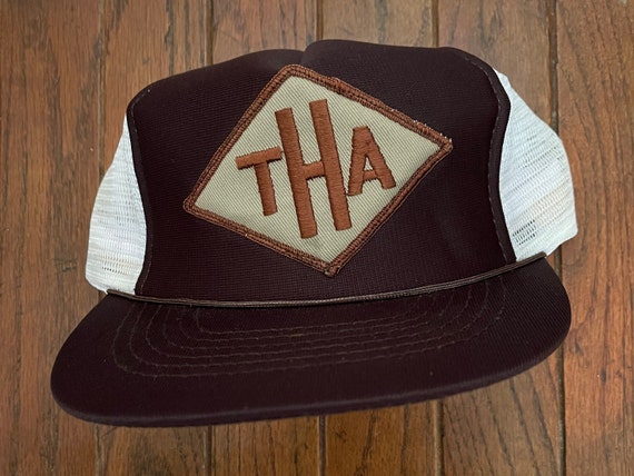 Vintage 80s 90s THA Mesh Trucker Hat 