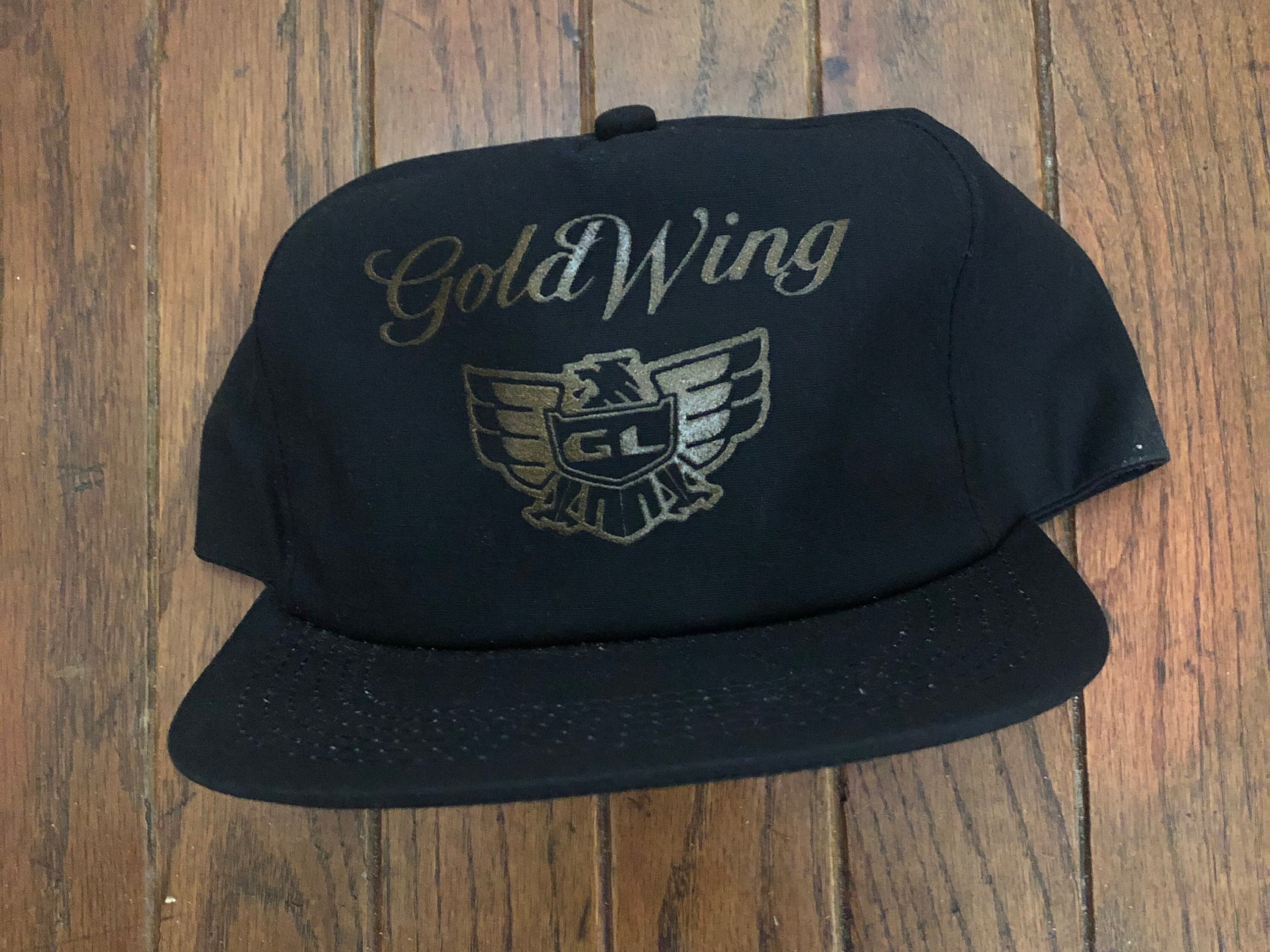 Vintage Honda Gold Wing Snapback Hat 