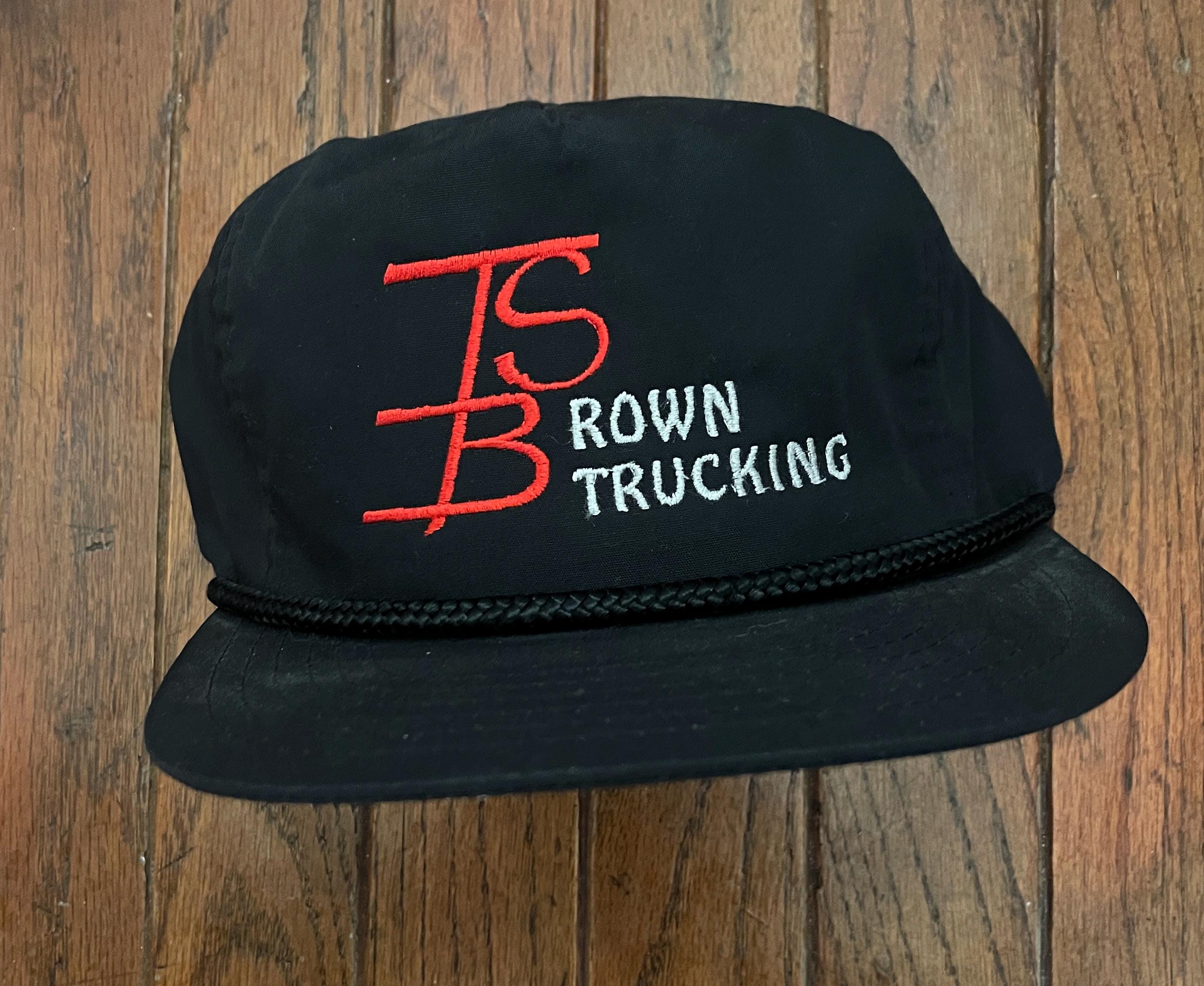Casquette Snapback Vintage 90s - Thème Transport Routier Interstate Trucking - Neuf Sans étiquette