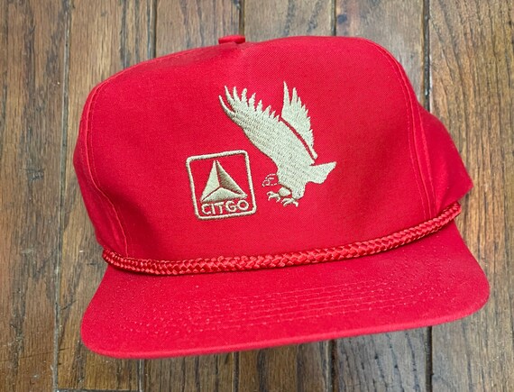 Vintage 80s 90s Citgo Eagles Snapback 