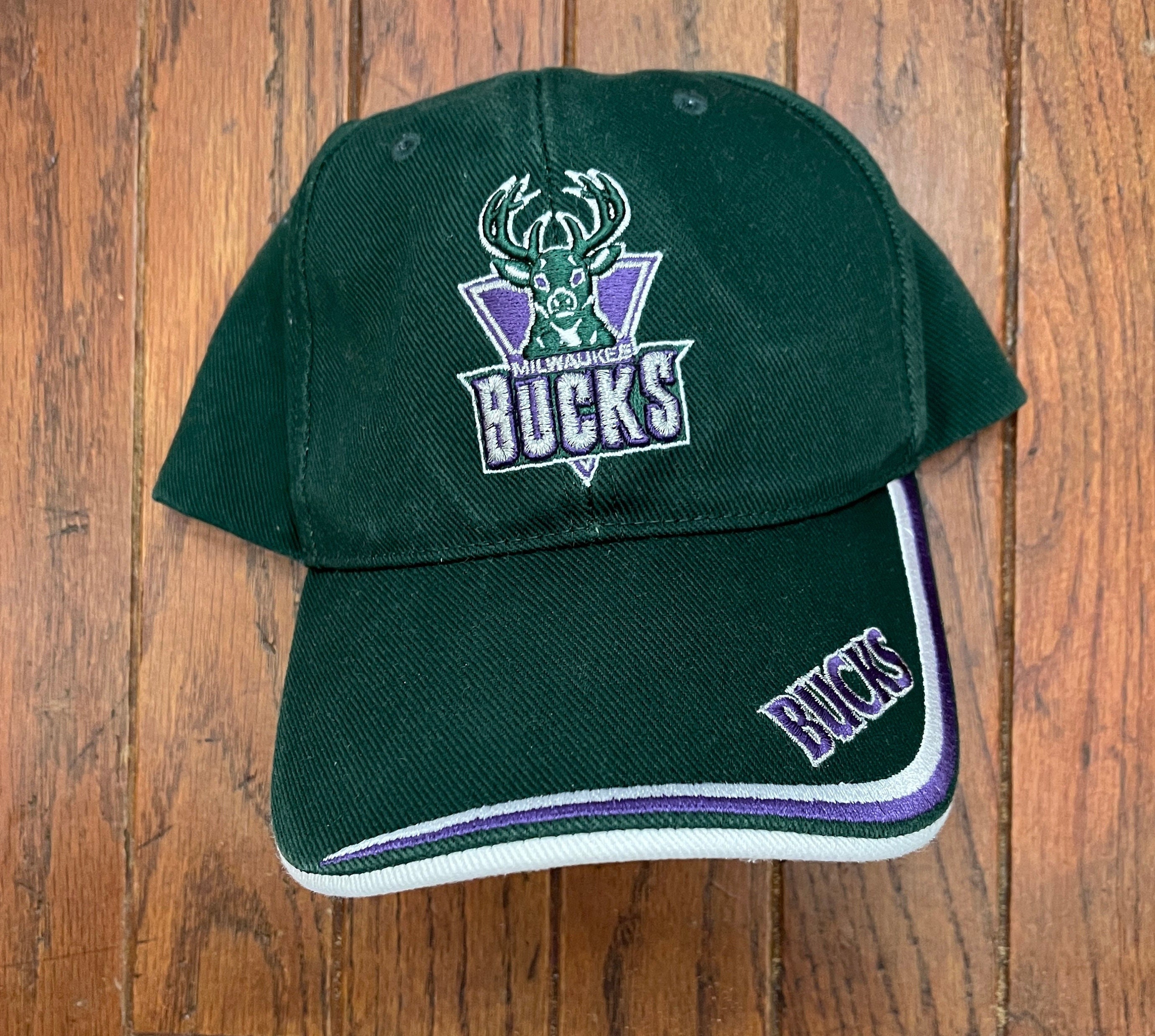  Milwaukee Bucks Vintage Throwback Retro Double Sided