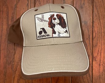 Vintage 90s Asgrow Dog Strapback Hat Baseball Cap