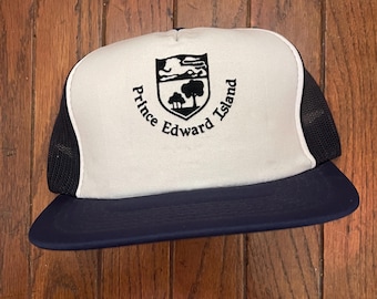 Vintage Trucker Hat Snapback Baseball Kappe Prince Edward Island