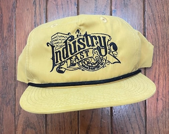 Vintage 80s 90s Wrangler Brushpopper Snapback Hat Baseball Cap