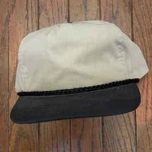 Vintage Blank Rope Trucker Hat Two Tone Snapback Hat Baseball Cap