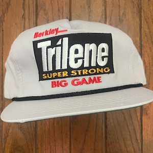 Vintage 90s Snapback Trucker Hat Baseball Cap Berkley Fishing Lure Anglers Sportsman Outdoorsman Patch
