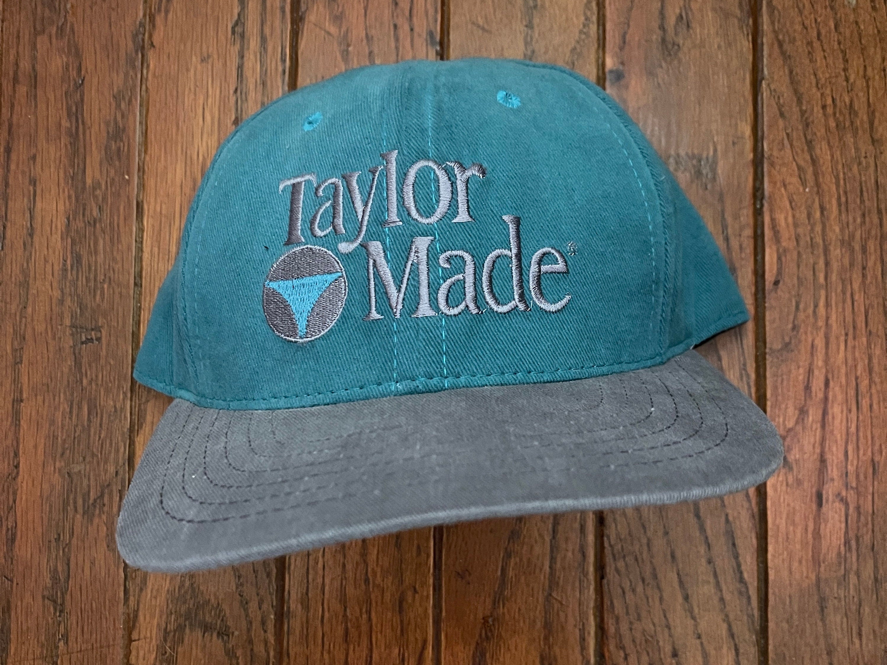 Vintage 90s Taylor Made Golf Hat Strapback Hat Baseball Cap USA 