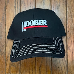 Vintage Deadstock Hoober Tractor K Products Strapback Hat Baseball Cap