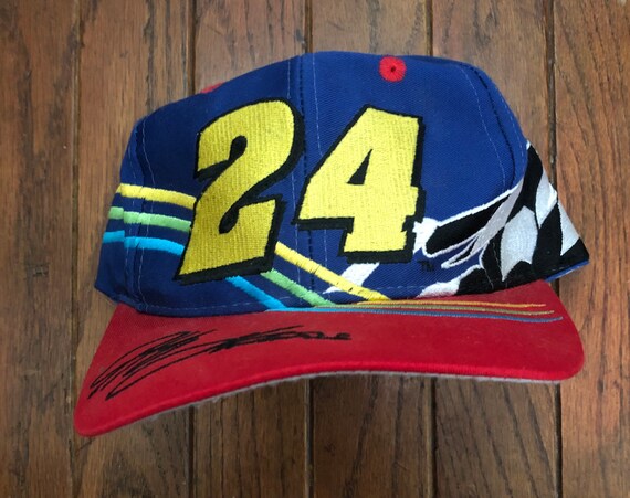 Vintage 90s hat NASCAR dead stock 50 year anniversary racing camouflage trendy baseball classic Tiktok ironic streetwear