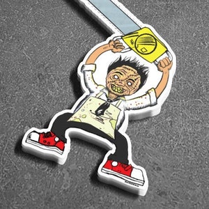Texas Chainsaw Massacre | Bubba/Leatherface Matte Vinyl Sticker