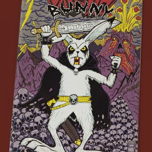 Deth Bunny #1 Comic Book - Barbarian Rabbit Revenge