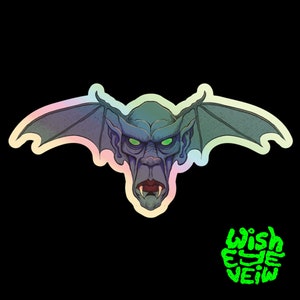 Vampire Holographic Sticker