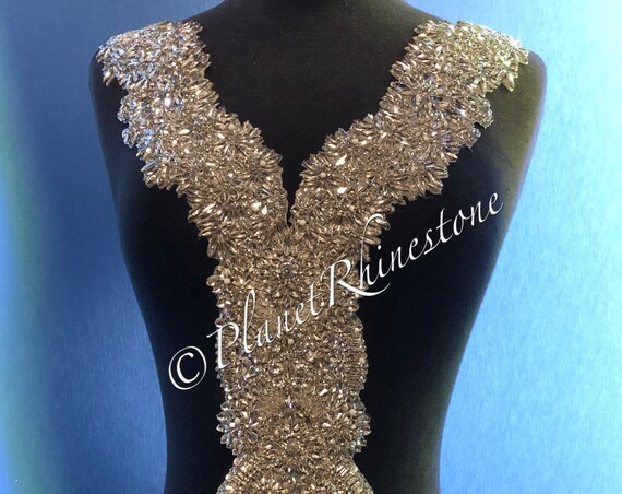 Tasha Crystal Beaded Bodice