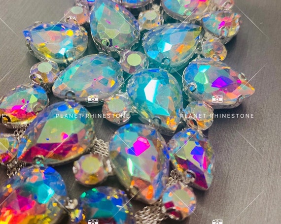 AB rhinestone applique
