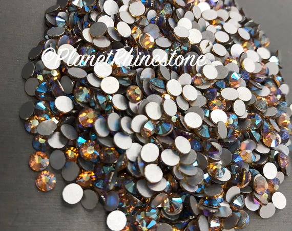 Light Topaz AB / 10 Gross / SS20 / Flat back / Egyptian Crystals