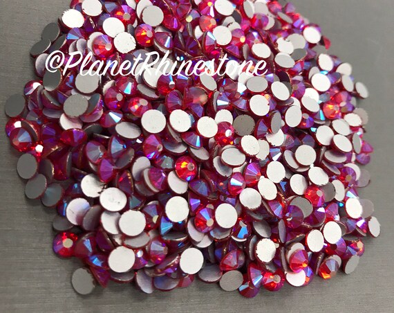 Light Siam AB / 10 Gross / SS20 / Flat back / Egyptian Crystals