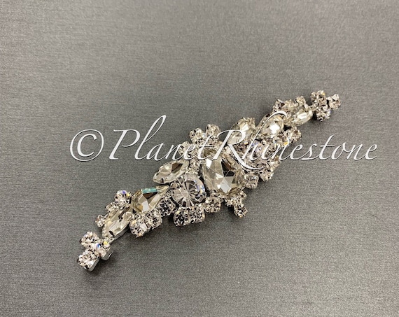 Silver Crystal Applique #AS-24