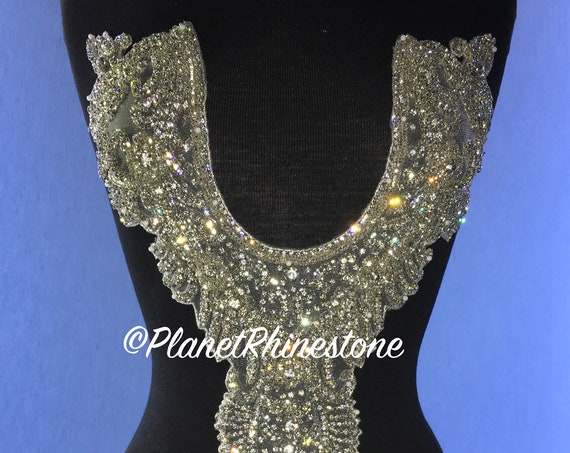 Tara Crystal Beaded Bodice #F222
