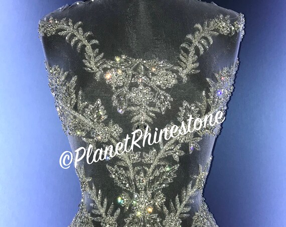 Gabriela Crystal Beaded Bodice #F208