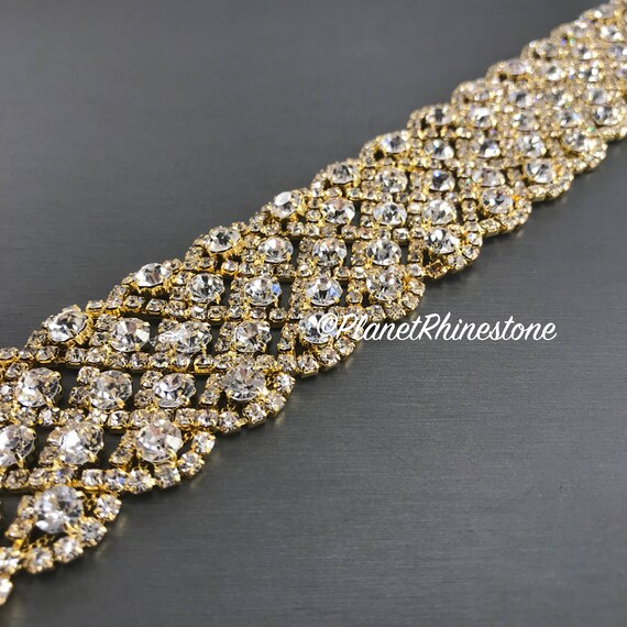 Gold Crystal Trim #T-E