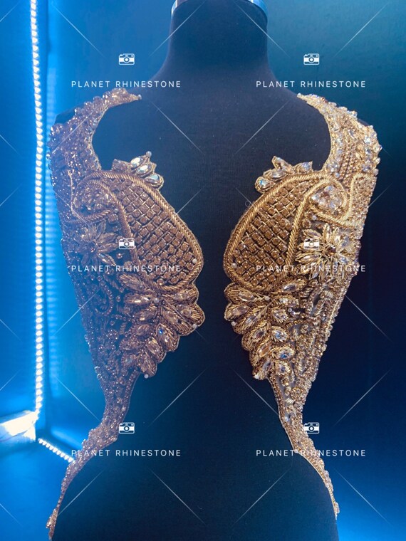 CARLY GOLD BODICE