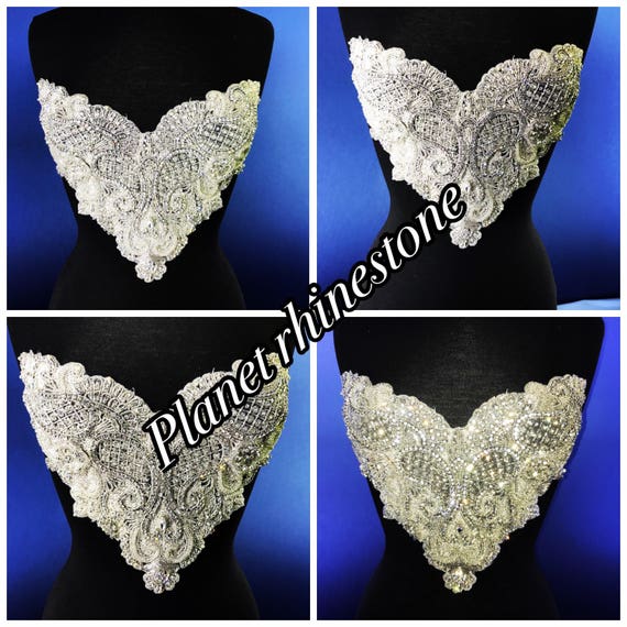 Sheena Rhinestone embridery applique