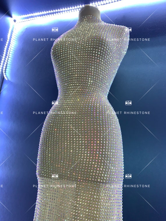 Stretchy Crystal Fabric
