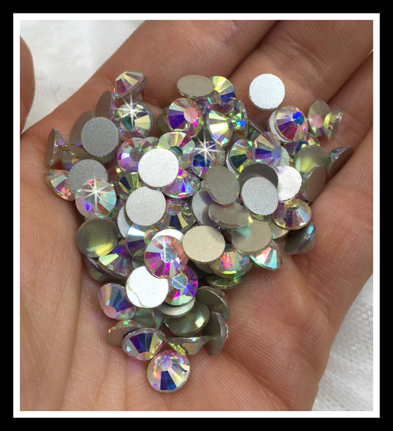 Loose Rhinestone Packs/ Swarovski Shine Rhinestones/ Clear Etsy