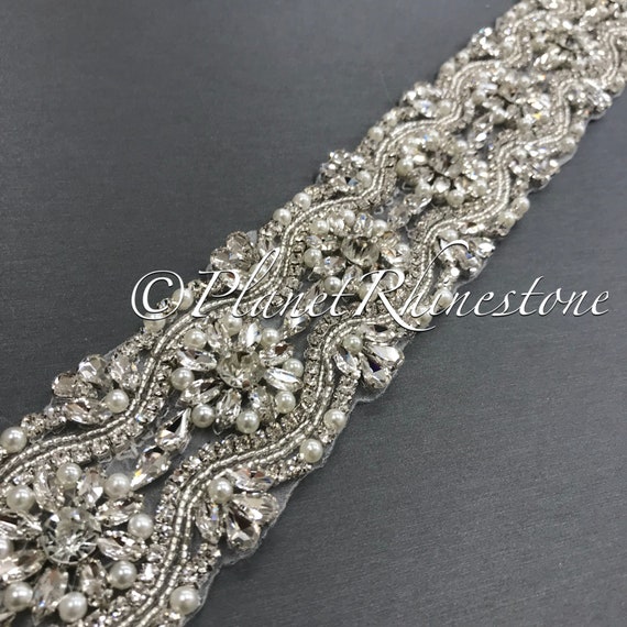 Iron-on Rhinestone Trim #IT-21