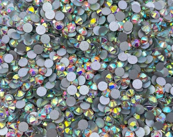 AB Glass Rhinestones | Wholesale Bags | Bulk Bags | High Quality Glass Rhinestones | SS6 SS10 SS12 SS16 SS20 SS30 SS40