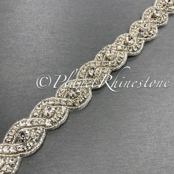 Iron-on Rhinestone Trim #IT-24