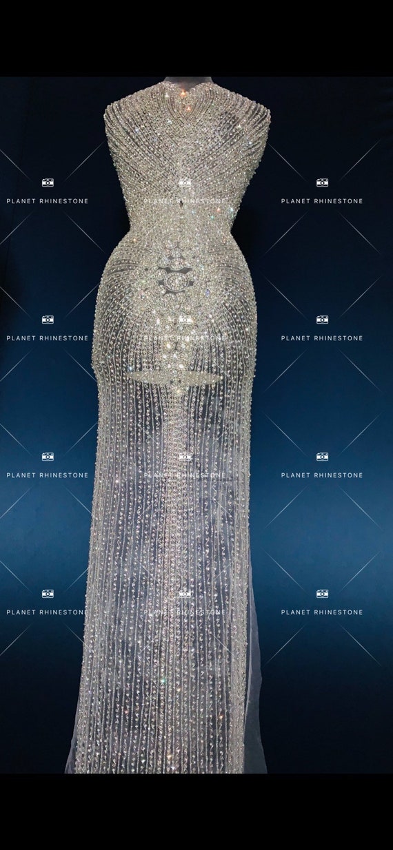 Full Body Rhinestone Bodice