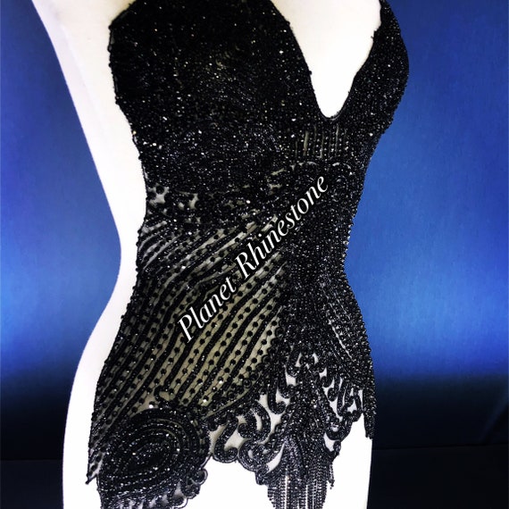 Lana black bodice