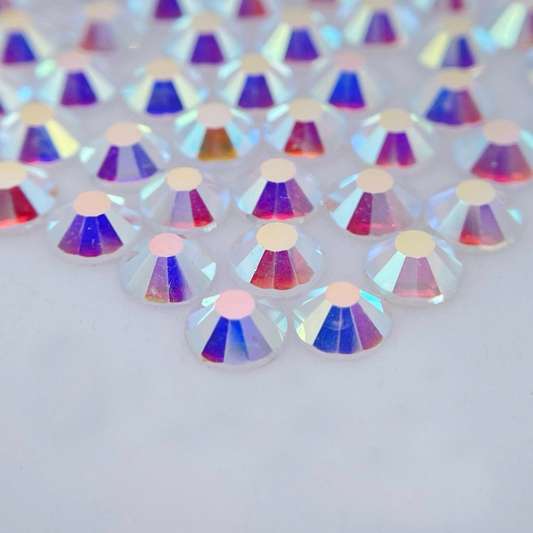 Ap Rhinestones Transparent AB Glass Rhinestones | Wholesale Rhinestones | Bulk ...