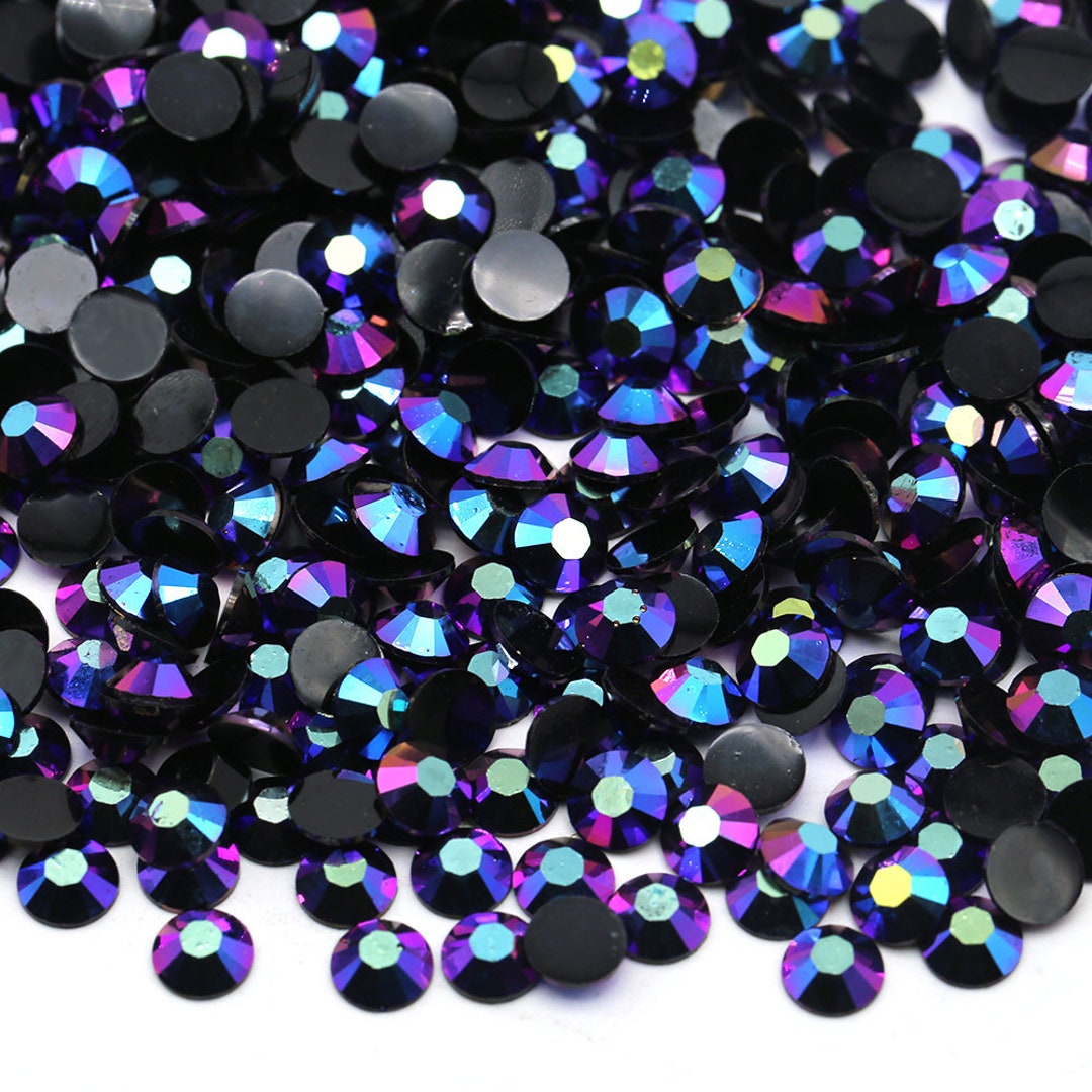 Galaxy Rhinestones The Galaxy Jelly Rhinestones | Rainbow AB | Flat Back Rhinestones ...