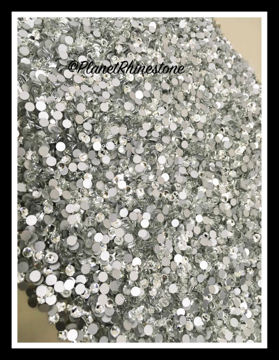 SS20 - Clear - 100GR (14,400 PCS) Loose Glass Egyptian Rhinestones #L002 WHOLESALE