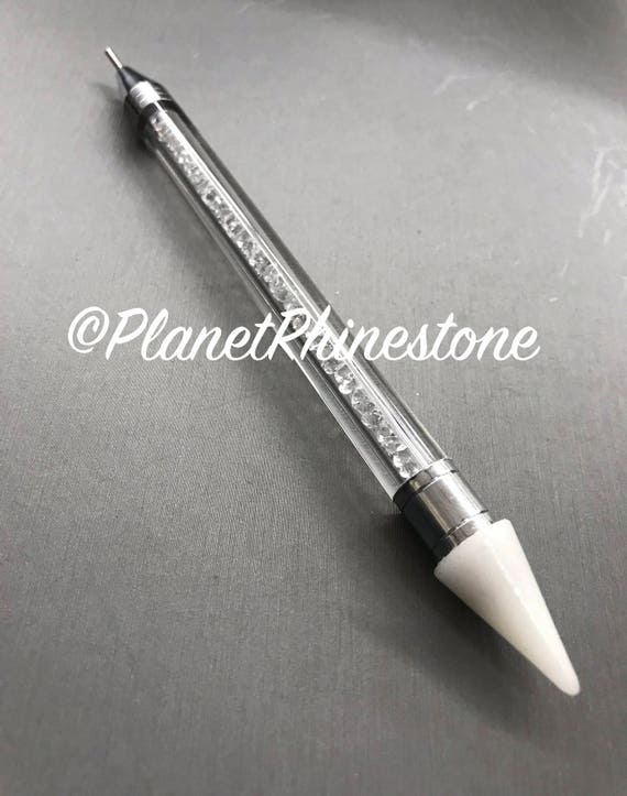 Rhinestones Wax Picker Pen