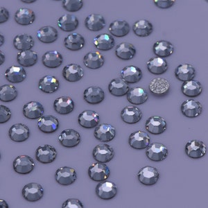 Preciosa | Crystal Iron-on | Flatback Crystals | Clear Crystal Rhinestones | SS30 | 2 Gross