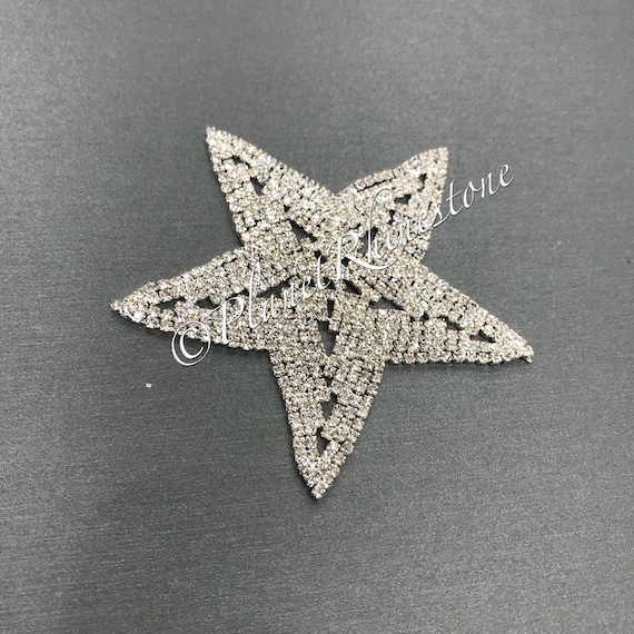 Rhinestone Start Applique #AS-13