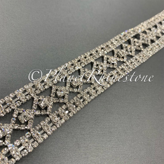 Silver Crystal Trim #T-10