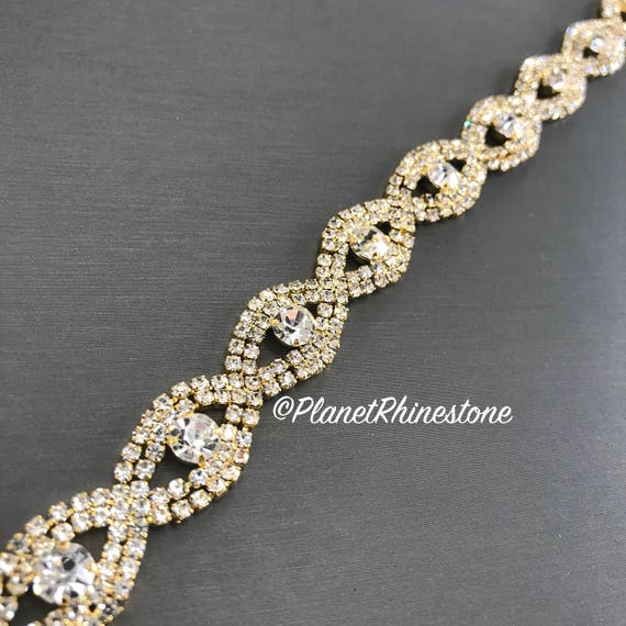 Gold Crystal Trim #0109