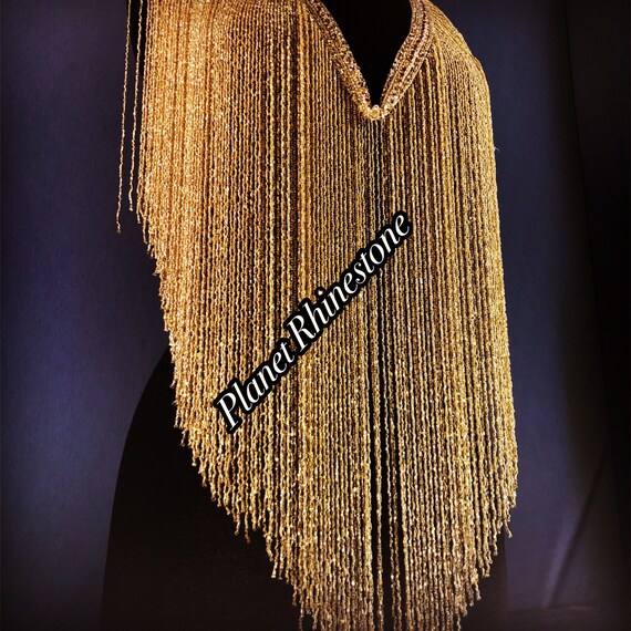 Beaded frainge