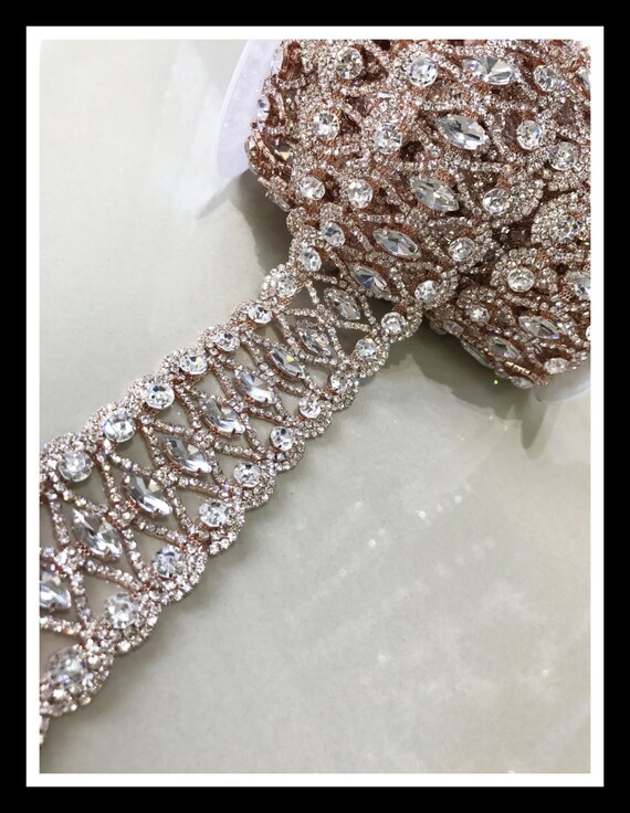 5 Yards, Wholesale Rhinestone Trim #0101