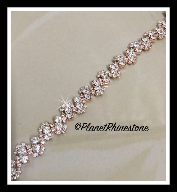 5 Yards, Wholesale Rhinestone Trim #T-7