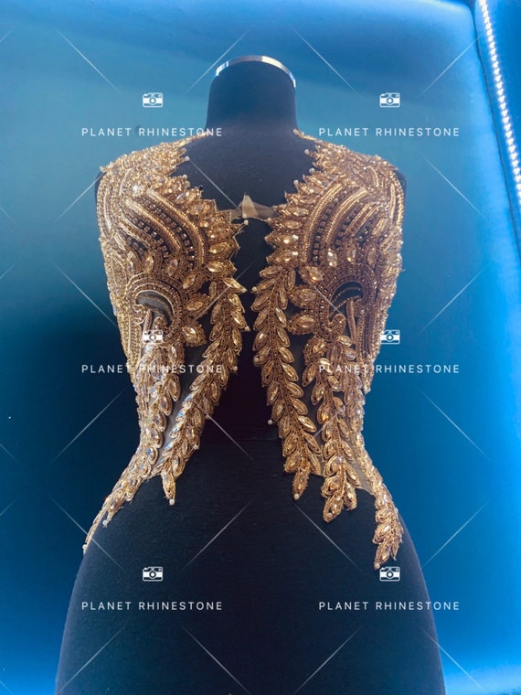 GLORIA GOLD BODICE