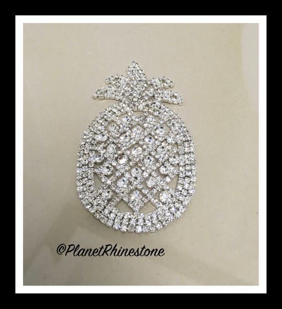 Rhinestone pineapple - Rhinestone fruit #AF-3