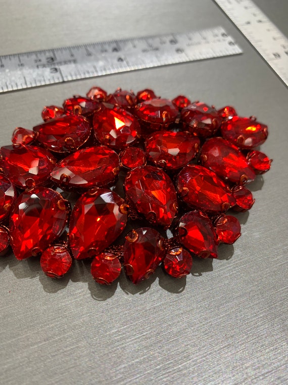 Red Crystal Applique