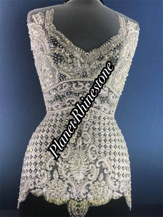 Full body rhinestone applique