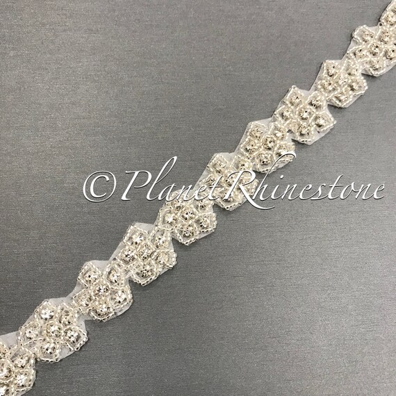Iron-on Rhinestone Trim #IT-6